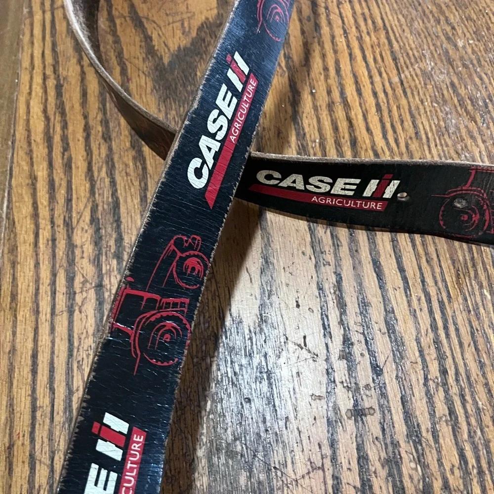 Case IH agricultural leather belt